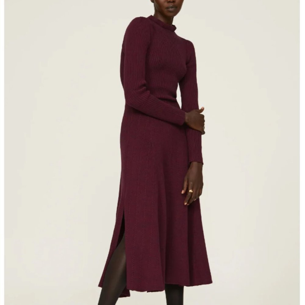 Pamela Love x RTR Maroon Sweater Dress size small